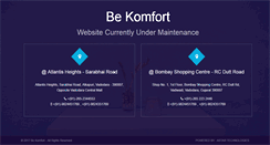 Desktop Screenshot of bekomfort.com